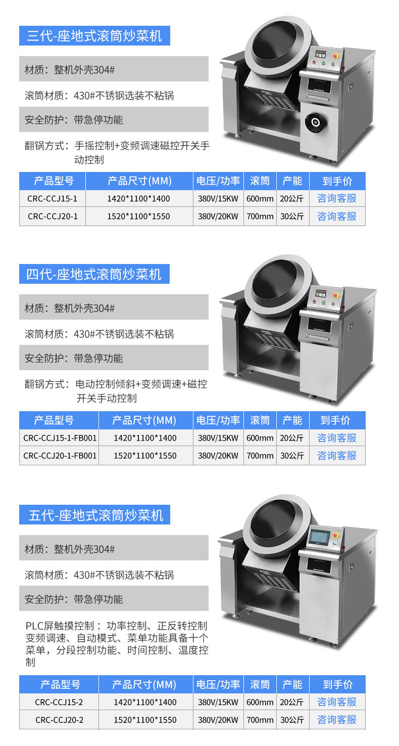 馳能炒菜機產(chǎn)品參數(shù)2