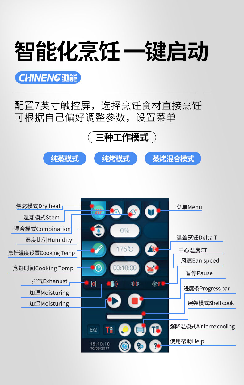 商用蒸烤箱操作說(shuō)明